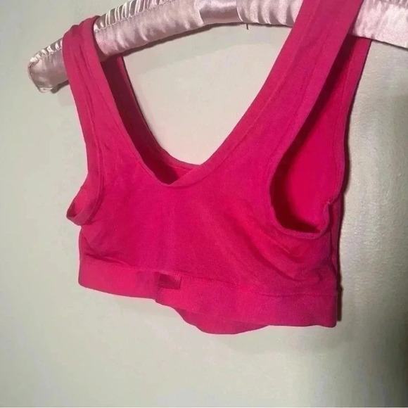 NWOT DKNY  Barbie Pink Cotton Bralette S - Picture 4 of 6